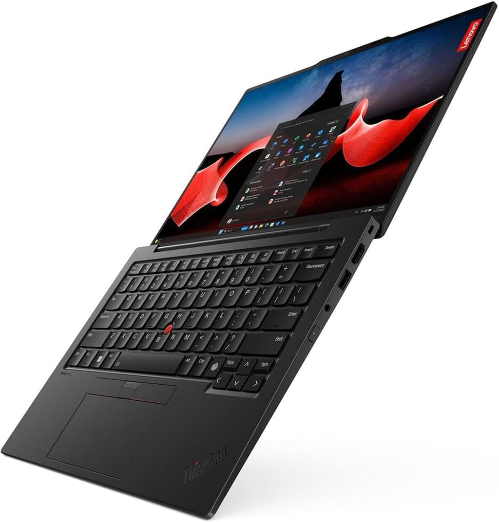 Lenovo Gen 13 ThinkPad X1 Carbon Touchscreen Laptop with Intel Ultra 7 265U Processor  14" WUXGA 100% sRGB  32GB DDR5 RAM  1TB NVMe Performance SSD  FHD+ IR+ RGB Camera  and Windows 11 Pro