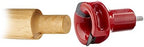 Lumberjack Tools Tenon Cutter Kit for Log Furniture, 1.5" Cutter & Forstner Bit, Home Series Powder Coated Aluminum, 1/2" Shank, Dual Blades Create a Radius Shoulder Profile, Made in USA