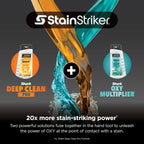 Shark StainStriker Portable Carpet & Upholstery Cleaner with On-Board Self-Cleaning, Spot, Stain, & Odor Eliminator, Includes 2 Cleaning Tools, 2 Cleaning Solutions, Charcoal, PX221BRN