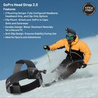 GoPro Hero13 Black 27MP Waterproof Action Camera - Special Accessory Bundle | 5.3K60 Ultra HD Video w/Handler  2 Enduro 1900mAh Batteries  64GB Extreme microSDXC Memory Card and Head Strap 2.0