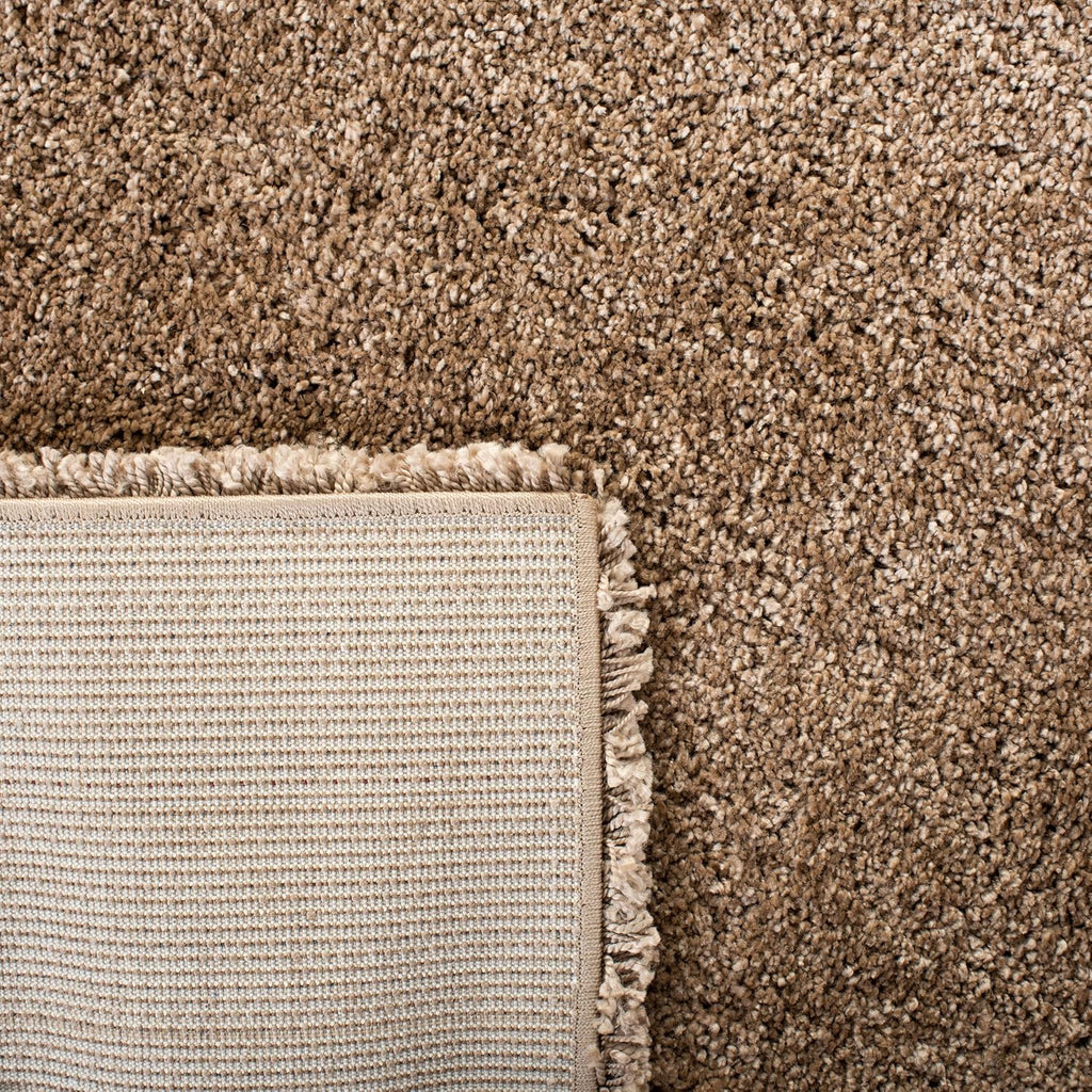 SAFAVIEH Milan Shag Collection Area Rug - 6' x 9', Dark Beige, Solid Design, Non-Shedding & Easy to Clean, Plush Thick Pile, Ideal for Living Room, Bedroom (SG180-1414)