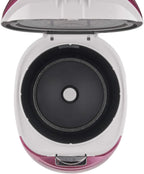 CUCKOO Micom Rice Cooker 6 Cup Uncooked / 12 Cup Cooked, Korean Fuzzy Logic Rice Cooker with Delay Timer & Keep Warm Setting, Versatile Food Steamer with Non-Stick Inner Pot, Pink (CR-0631F)
