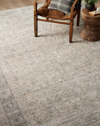Loloi Amber Lewis Alie Collection ALE-03 Taupe/Dove 7'-10'' x 10', .13'' Pile Height, Area Rug