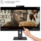 Gaming All in one PC 24 Inch FHD Touchscreen  MTG Yama  Intel Core i5 10th Gen  16GB RAM  1TB NVME  AMD RX 550 4GB DDR5 Graphics  Webcam  DVD RW  RGB Combo  Windows 11 Home