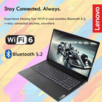 Lenovo V15 Business Laptop 2026 Edition  AMD Ryzen 3 7000-Series(Beat i7-1065G7)  15.6" FHD Display  16GB DDR5 RAM  256GB NVMe SSD  Wi-Fi 6  RJ-45  Dolby Audio  Windows 11 Pro  WOWPC USB  no Mouse