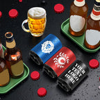 Custom Automatic Beer Bottle Opener, Personalized Magnetic Stainless Steel Push & Pull Bottle Openers, Openning Tool for Home Bar