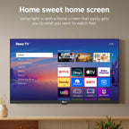 Roku Smart TV – 24-Inch Select Series, 720p HD TV – Roku TV with Voice Remote – Flat Screen LED Television with Wi-Fi for Streaming Live Local News, Sports, Family Entertainment