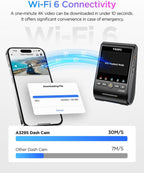 VIOFO A329S 4K 3 Channel Dash Cam  4K Front + 2K Cabin Fisheye (210°) + 2K Rear  Power Saving Parking Mode  Wi-Fi 6 App Control  All-Channel STARVIS 2 Sensors  Supports up to 4TB SSD Storage