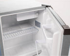 Frigidaire Retro Compact Mini Fridge with Freezer Compartment, Chrome Handles, Built-in Water Dispenser, (1.8 cu ft)