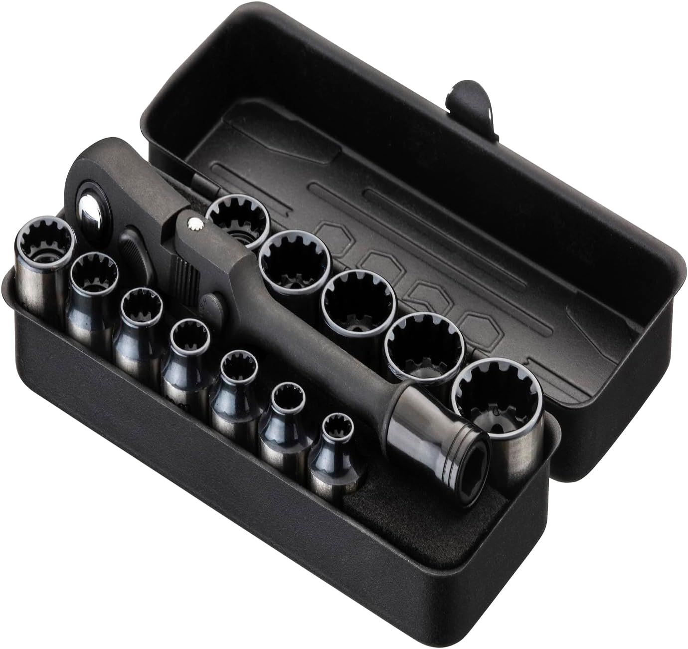 KESI Tool Torx Bit Set 77-Piece, Fully Armed Bits Ratchet Set with 13-Piece 1/4" Dr. Low Profile Sockets, 1/4" Dr 29-piece, and 35-piece Multi Function Bit Set