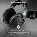 Sennheiser HD 560S Open-Back Over-Ear Wired Headphones – Neutral  Natural Sound for Music  Gaming  and Content Creation  Black