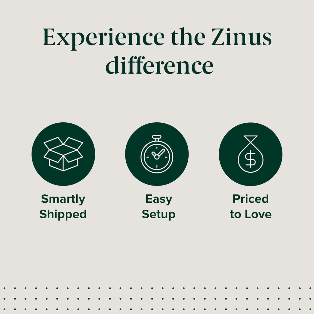 Zinus Billie Platform Bed Frame, Four Underbed Storage Drawers, Height Adjustable Headboard, Upholstered Style, King