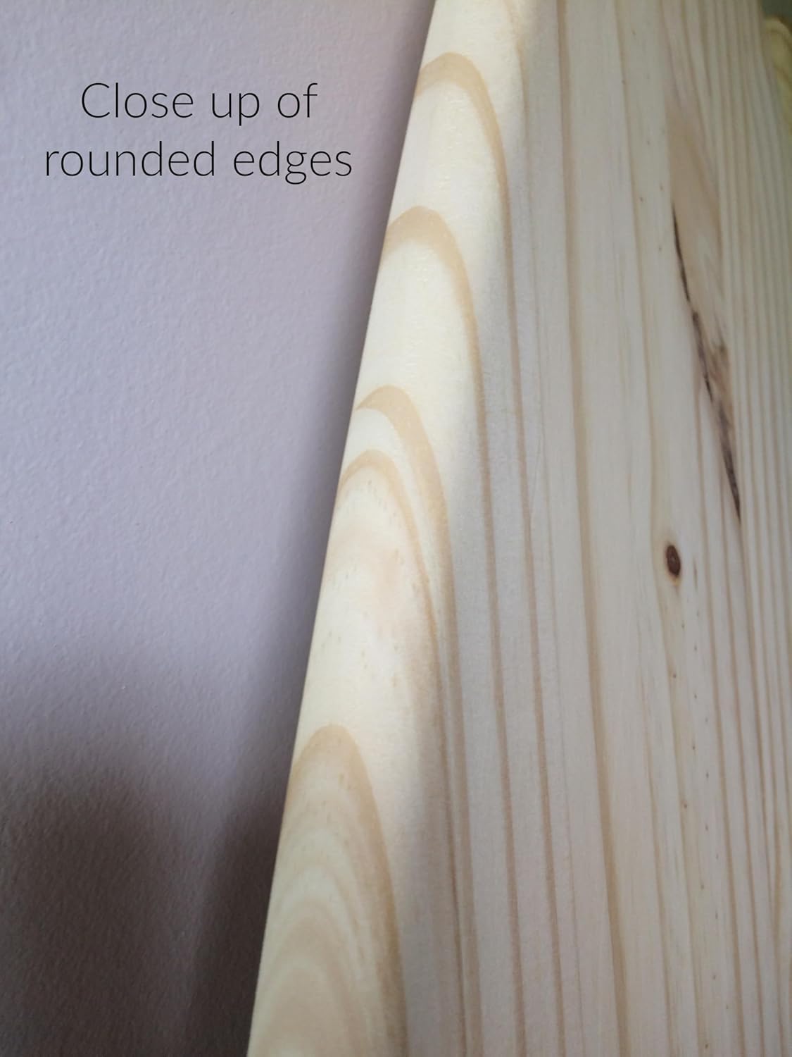 Handmade 4 foot pine wood surfboard wall art unfinished do it yourself option unique gift 3/4" thick