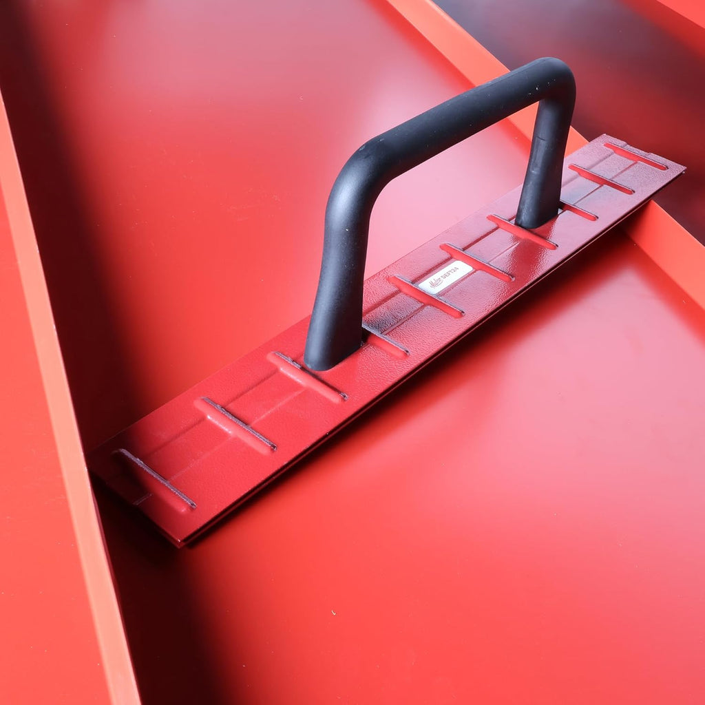 Malco 24" Drip Edge Folding Tool, 1" and 1-1/2" bends in 22 Ga 24" Roofing Panels, Standing Seam Roofing Tool, Sheet Metal Bending Tool(DEFT24)