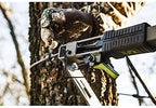 Summit Viper SD Climbing Treestand  Lightweight Aluminum, Foam Padded Seat, 300 lbs Capacity, Includes Safety Harness