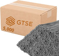 GTSE 14 Inch Silver/Gray Zip Ties  5 000 Bulk Pack  50lb Strength  UV Resistant Long Nylon Grey Cable Ties  Self-Locking 14" Tie Wraps