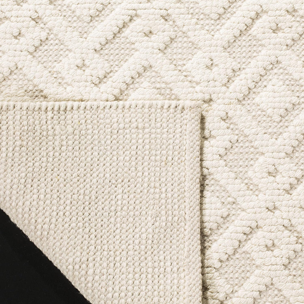 SAFAVIEH Vermont Collection X-Large Area Rug - 12' x 15', Ivory, Handmade Wool & Cotton, Ideal for High Traffic Areas in Living Room, Bedroom (VRM102A)
