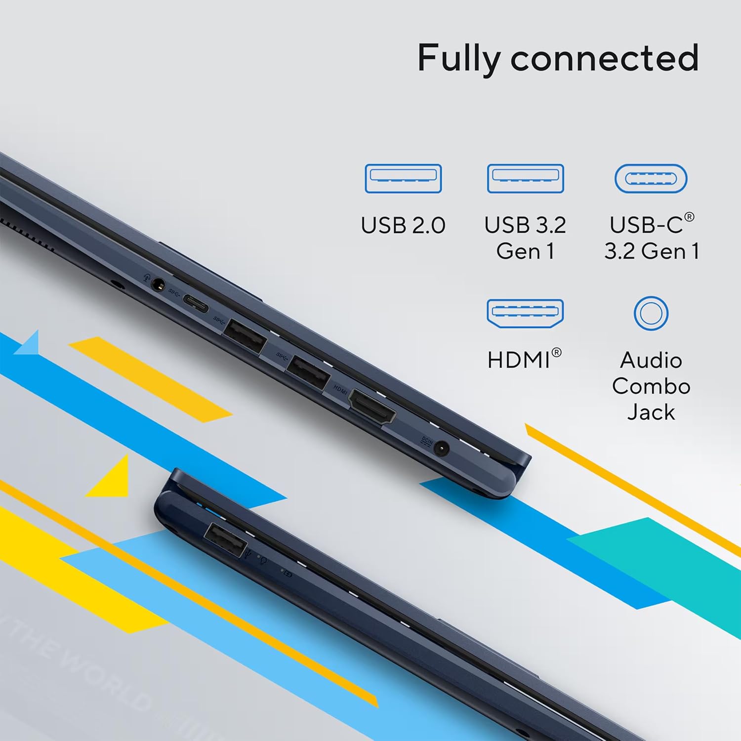 ASUS Vivobook Laptop 2025 Ultra Portable Business Computer  14" FHD Display  16GB RAM  1TB Storage (512GB SSD + 500GB Ext)  6-Core Intel i3-1315U  MarxsolAccessory  Win 11 Pro  Lifetime Office 2024