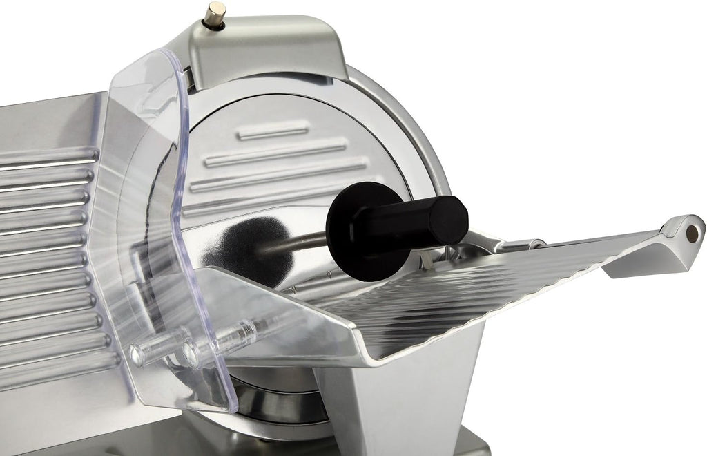 BESWOOD 10" Electric Deli Meat Slicer, Cheese Food Slicer with Premium Chromium-plated Steel Blade, for Commercial and for Home Use 240W, BESWOOD250