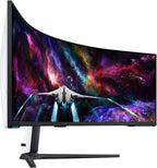 Samsung 57" Odyssey Neo G9 (G95NC) Series Dual 4K UHD 1000R Curved Gaming Monitor  240Hz  1ms with DisplayPort 2.1  Quantum Mini-LED  DisplayHDR 1000  AMD FreeSync Premium Pro  LS57CG952NNXZA