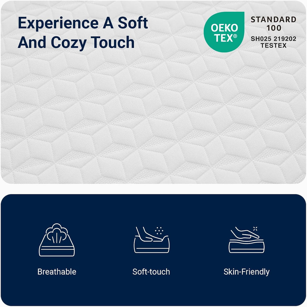 Avenco Queen Mattress 12 Inch, Queen Size Mattresses Medium Firm for Back Pressure Relief, Mattress in a Box CertiPUR-US Certified Foam Colchones