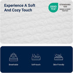 Avenco Queen Mattress 12 Inch, Queen Size Mattresses Medium Firm for Back Pressure Relief, Mattress in a Box CertiPUR-US Certified Foam Colchones