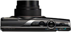 Canon PowerShot ELPH 360 HS A Digital Camera (Black) | 20.2MP CMOS Sensor  12x Optical Zoom & Built-in Wi-Fi | Compact Point-and-Shoot for Travel  Family & Everyday Photography (7280C001) + 64GB Card