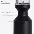 Beast Mega 1200 Plus | Premium Countertop Blender | Smoothies, Shakes, Sauces, Dips, Soups | Blends Ice and Frozen Fruit | XL Vessel | With Extra Vessels, Straw System | 1200W | (Carbon Black, 120V)
