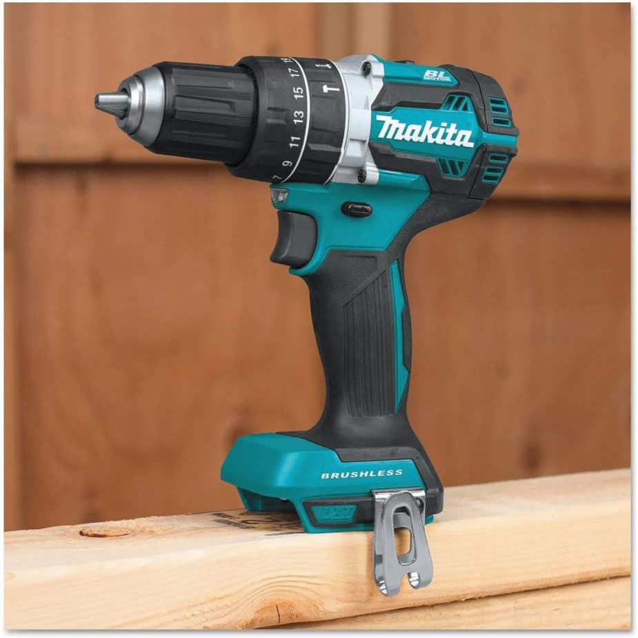 Makita XPH12Z 18V LXT Lithium-Ion Compact Brushless Cordless 1/2" Hammer Driver-Drill, Tool Only