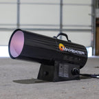 Mr. Heater 125,000 BTU Forced Air Propane Space Heater with 10 ft. Hose and Regulator