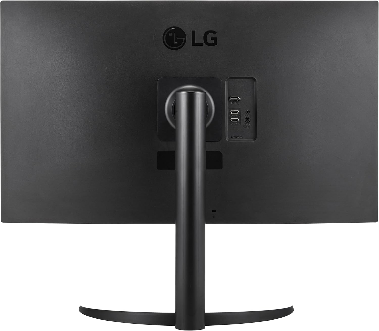 LG 32UR550K-B 32-inch Ultrafine 4K UHD (3840 x 2160) Computer Monitor  HDR10  60Hz  HDMI  DisplayPort  Tilt/Height/Pivot Adjustable Stand  Black