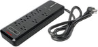 Samsung QN65S85FAFXZA 65 Inch OLED HDR 4K Smart TV with an AudioQuest G8 8-Outlet USB-A/USB-C AC Power Surge Protector (2025)
