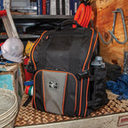 Klein Tools 55482 Tool Bag Backpack, Heavy Duty Tradesman Pro Tool Organizer with 21 Pockets and Large Interior, Water Resistant