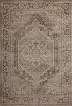 Loloi Magnolia Home by Joanna Gaines Mona Collection MOA-01 Cocoa/Stone 7'-6" x 10' Area Rug