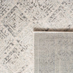SAFAVIEH Area Rug 9x12 - Tulum Collection - Large - Ivory & Grey, Moroccan Boho Distressed Design, Non-Shedding & Easy to Clean, Ideal for Living Room, Bedroom, Dining Space (TUL264A)