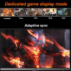 KOORUI 27 inch Gaming Monitor 1440p  Monitor 2K with Fast IPS Panel  VESA Mountable Pc Monitor Gaming with HDMI & Displayport Ports  Adaptive Sync  Compatible FreeSync & G-Snyc for PC  Laptops & PS5