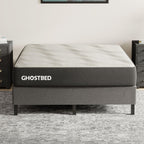 GhostBed Ultimate 11 Inch Memory Foam Mattress with Metal Platform Bed Frame Foundation with Slat Support Bundle - Firm Feel - CertiPUR-US Certified - King