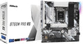 ASRock B760M Pro RS Motherboard DDR5 7200MHz HDMI DisplayPort eDP PCIe Gen5 (Graphics) 14th 13th 12th Gen Intel Core Processors LGA1700 192GB