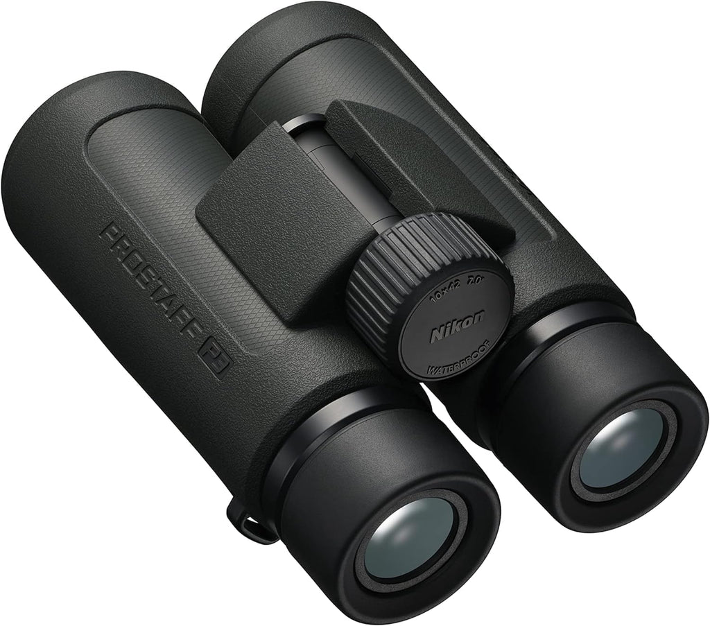 Nikon PROSTAFF P3 10x42 Binocular | Waterproof  fogproof  Rubber-Armored Full-Size Binocular  Wide Field of View & Long Eye Relief | Official Nikon USA Model