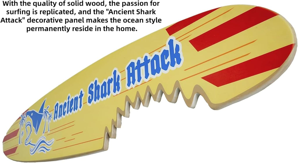 Large Surfboard Art Wall Decor, 6FT Art Surfboard Wall Hanging, Wooden Beach Wall decorationIndoor and Outdoor Surfing Decorative Boards