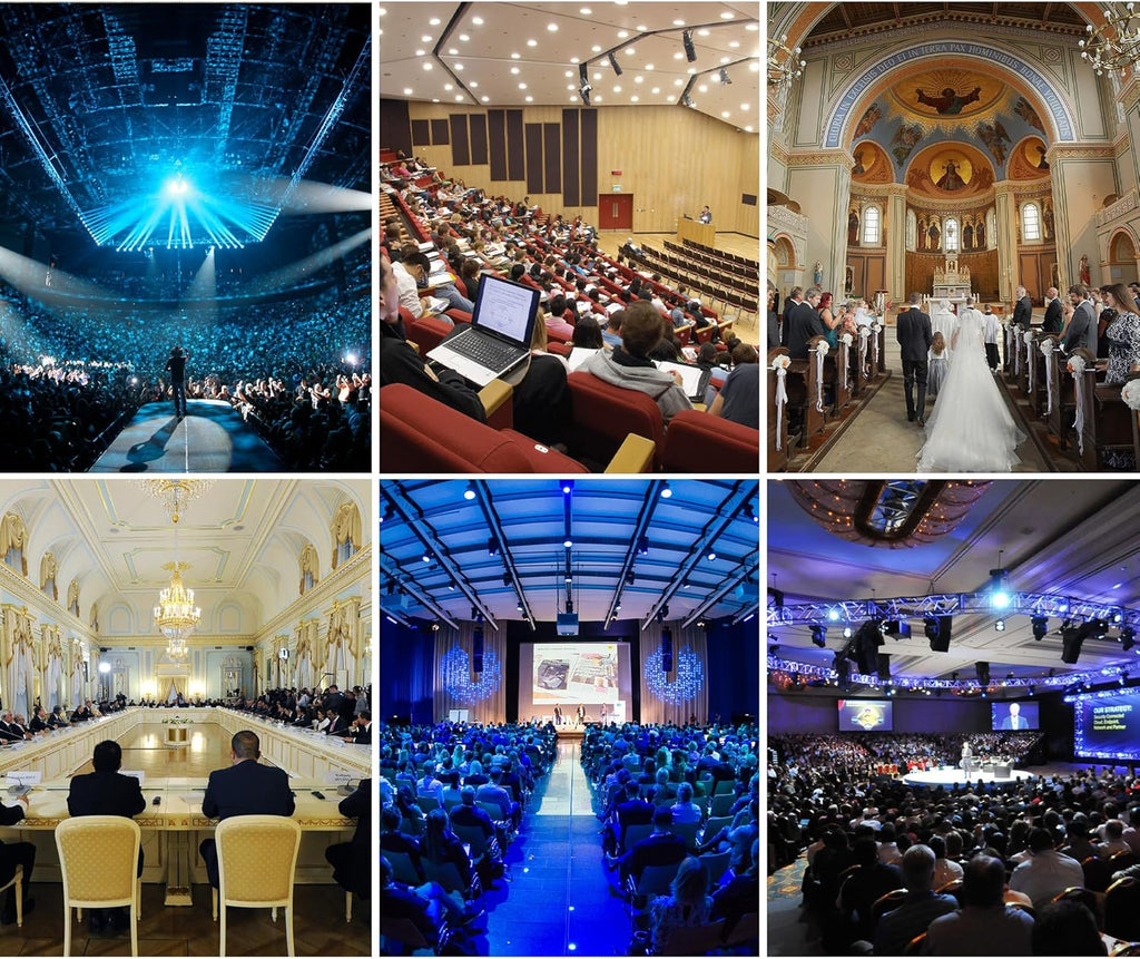 NDI PTZ Camera AI Auto Tracking 3G-SDI/USB3.0/HDMI/LAN PoE 30X Optical and 8X Digital Zoom Live Streaming Camera 1080P 60FPS for Church Services Worship Education Events vMix OBS YouTube