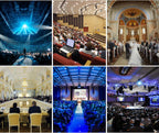 NDI PTZ Camera AI Auto Tracking 3G-SDI/USB3.0/HDMI/LAN PoE 30X Optical and 8X Digital Zoom Live Streaming Camera 1080P 60FPS for Church Services Worship Education Events vMix OBS YouTube