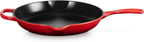 Le Creuset Enameled Cast Iron Signature Iron Handle Skillet, 11.75", Cerise