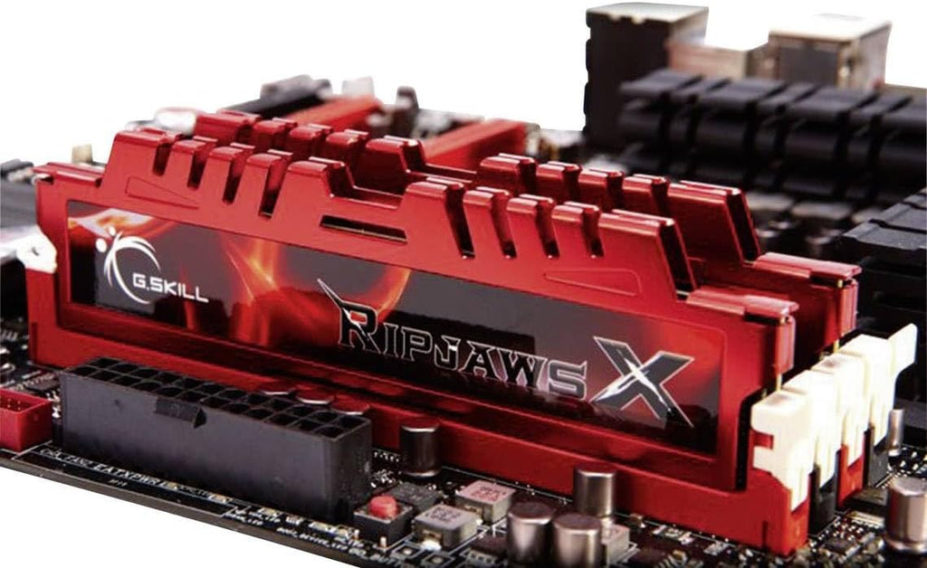 G.SKILL RipjawsX Series DDR3 RAM (XMP) 16GB (2x8GB) 1600MT/s CL10-10-10-30 1.50V Desktop Computer Memory U-DIMM (F3-12800CL10D-16GBXL)