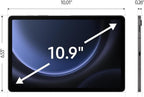 SAMSUNG Galaxy Tab S9 FE (10.9-inch  128GB  WiFi + Cellular) - Gray (Renewed)