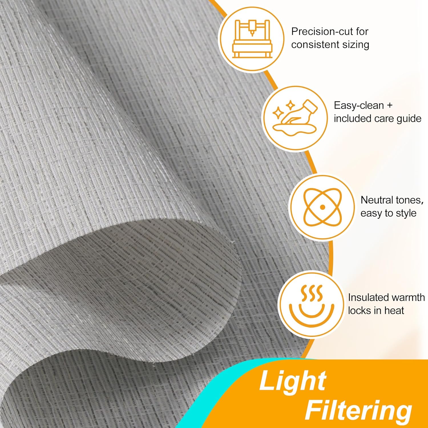 BERISSA 70% Blackout Roman Shades for Windows Cordless,Pull Down Jacquard Fabric Roman Blinds,Privacy Window Shades for Door Windows,Bedroom,Office,Easy to Install,Gray,69" W x 78" H