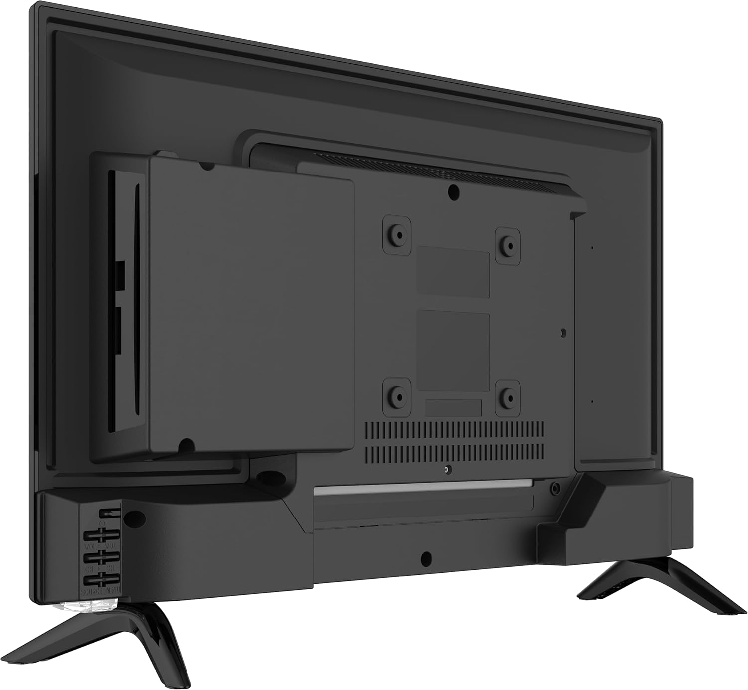 Supersonic SC-2426SDVD 24-inch LED Smart HDTV w/DVD Player  ATSC & NTSC System  3X HDMI  1080p  WiFi  USB  Multi Language OSD  AC/DC Compatible for Home  Kitchen  or RV Camper  DC Car Cord Included