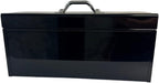 Homak Steel Flat Top Toolbox with Removable Tray, Black, 20 Inches