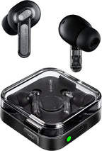 Nothing Ear (3) Wireless Earbuds Super Mic 45dB Hybrid Active Noise Cancelling Bluetooth Headphones Hi-Res 6 Mics  12mm Dynamic Bass Boost  Dual Connect ANC Sport Ear Buds for iPhone Android  Black