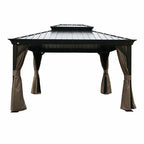 Dahlin Hardtop 12 Ft. W X 10 Ft. D Aluminum Patio Gazebo